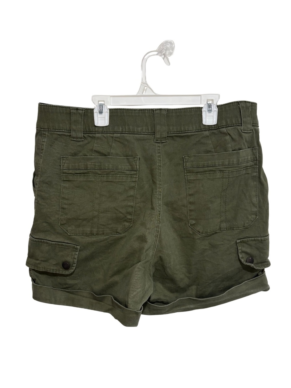 Democracy Olive Cargo Pocket Short Size - Picture 5 of 11